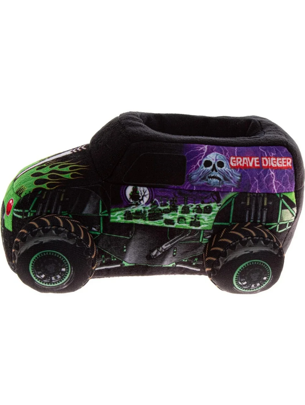 Monster Jam Grave Digger Plush Slippers (4/5)
